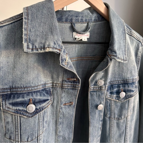 Ingrid & Isabel MAMA Blue Denim Jacket Small - Picture 8 of 8